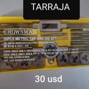 ⚙️ ¡MEJORA LA EFICIENCIA DE TU TALLER! ⚙️ 📍 Presentamos las Tarrajas para Mecánico - 20 PCS por solo 30 USD. Crea - Img 56637590