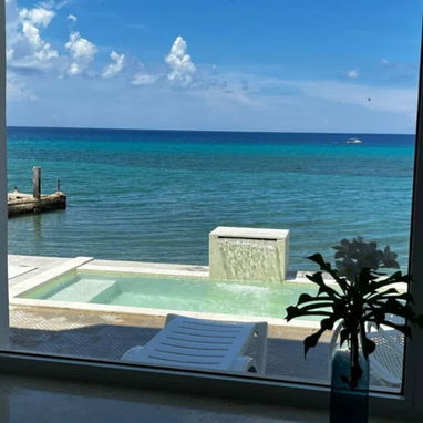 Casa con piscina en Playa. Alquiler de casa con salida directa al mar - 3/4