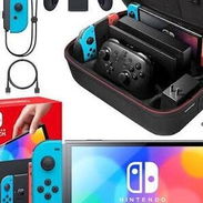 Nintendo switch oled con todos sus protectores .todo de nintendo - Img 56481561