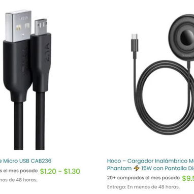 Cargadores celulares laptop | cables celulares tipo iphone - C - USB - miniUSB - V8 - 3/5