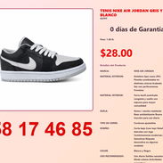 TENIS NIKE AIR JORDAN GRIS Y BLANCO - Img 54839328