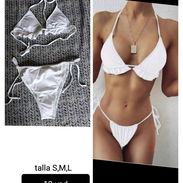 Bikini ajustable Blanco talla S - Img 56256269
