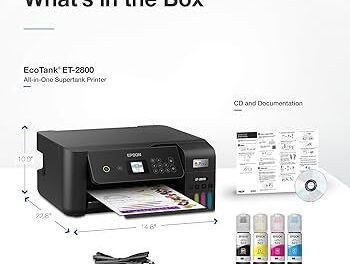 Impresora Epson EcoTank ET-2800  inalámbrica a color todo en uno sin cartuchos con escaneo y copia💧💧53478532 - Img main-image-45634253