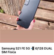290usd Samsung S21 FE 5G de 6/128gb Dual sim Fisica, minimo uso - Img 45363809