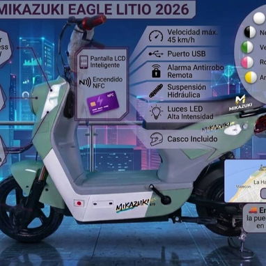 Bicicleta eléctrica MIKAZUKI EAGLE 2026 - 3/3
