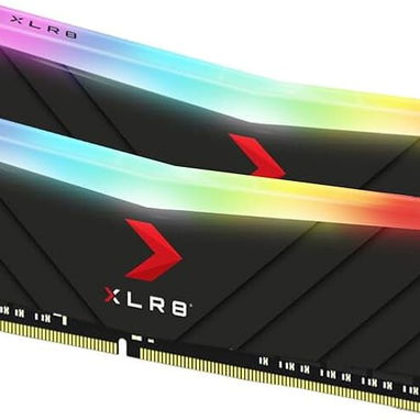 JUEGO DE 32GB(2x16) RAM DDR4 DISIPADAS RGB PNY XLR8(3200Mhz)|NUEVAS EN CAJA!!. 5410-9151 - Img 109889485