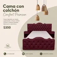 Cama con colchon confort Confort Premium - Img 55342803