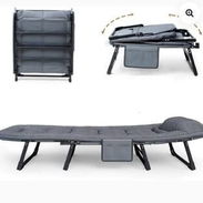Cama plegable portátil 💰60 USD Medidas: 1.75*60 de ancho y 27 CM de altura - Img 57816253