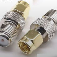 VENDO CONECTOR ADAPTADOR SMA MACHO (PINCHO) A TIPO( F )HEMBRA, ES NUEVO 0KMM #--55398589, DE PUNTA DORADA(CALIDAD) PARA - Img 56693678