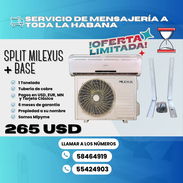 ❄️SPLIT MILEXUS DE 1 TONELADA ➕ SOPORTE 💲265 USD - Img 52221579
