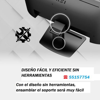 🖥️Monitor  MSI PRO MP223 ▌22" ▌1920 x 1080 (FHD) 100Hz ▌1ms (MPRT) 📦NUEVO EN SU CAJA📦 - 6/10