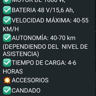 Bicicleta eléctrica - Img 123387596