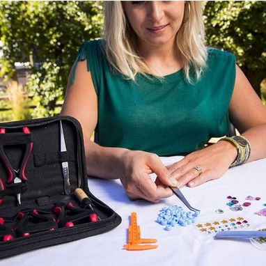 ☎️53544655 🛵 Entrega Disponible ⭐Kit de Herramientas para Fabricación y Reparación de Joyería – 11 Piezas ⭐ - 6/8