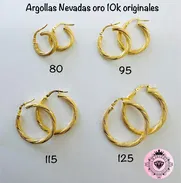 Argollas nevadas oro 10k. Precios en la foto. LM joyería. Mensajería disponible o compra directa en la tienda. - Img 50594983