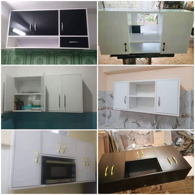 Estantes de cocina de melamina con mensajería gratis - Img 99621272