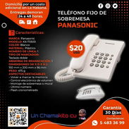☎️ PANASONIC ☎️ TELÉFONO FIJO PANASONIC. SERVICIO DE MENSAJERÍA CON FACTURA Y GARANTÍA. TL 54833699 - Img 54871334