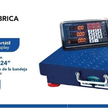 ‼️Pesas Digitales NUEVAS con BATERÍA en caja de excelente calidad - 3/6