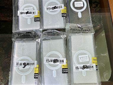 Forro transparente MagSafe anti caídas para Samsung S22,22+ y 22 ultra, S23,23+ y 23 ultra - Img 64684462