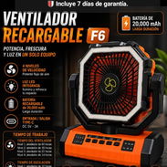Ventilador recargable F6 de 20000 mah y P50 de 40000 mah - Img 55847640