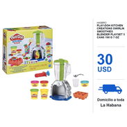 Hasbro Play-Doh Kitchen Creations Swirlin Smoothies Blender Playset 5 Cans 198 g 7 oz - Img 58447710