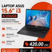Laptop Asus 15.6” i3 8GB 256GB | Asus E1504G Nueva en La Habana - Img 55043790