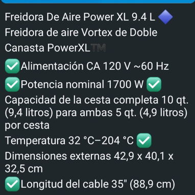 Freidoras de aire y de aceite - Img 122076328