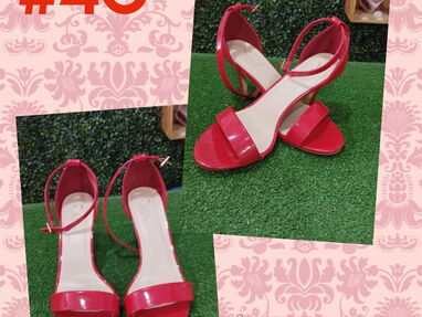 Zapatos rojos tacón fino marca Dana #40 - Img main-image
