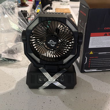 Lámparas solares ventiladores de techo y ventiladores recargables - 4/4