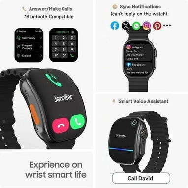 ☎️53544655 🛵 Entrega Disponible ⭐ Smart Watch 2.02” HD – Llamadas Bluetooth + 100 Modos Sport⭐ - Img 119106648