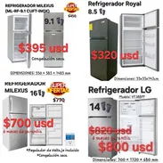 Refrigeradores de varios tamaños (factura -mensagería-garantía) 53220916 - Img 54166131