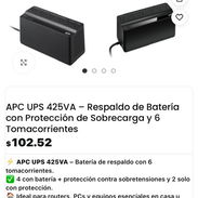 📲52774129 Vendo Backup UPS APC de 425va nuevo en caja con garantia mensajeria en la habana costo aparte - Img 56016603