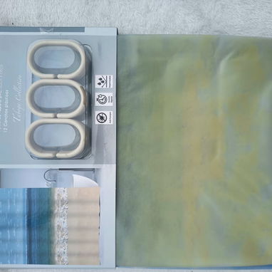 Set de cortina de baño + alfombra - 6/6