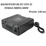 BACKUP/UPS DE PC CON 12 TOMAS 1000VA 600W - Img 55899342