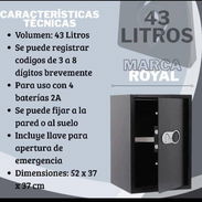 Caja fuerte de 43L Royal - Img 55450255