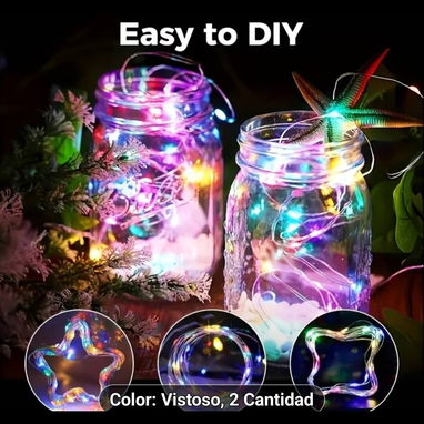 Luces de hadas USB de 200 LED para decoraciones - Img 123347143