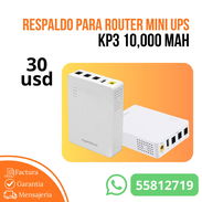 RESPALDO PARA ROUTER MINI UPS KP3 10,000 MAH - Img 55630637