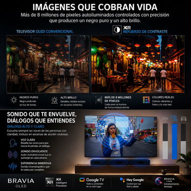 SONY BRAVIA 8 OLED 77” Smart TV google - Img 122410008