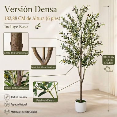 Árbol de olivo artificial - 2/2