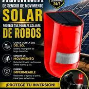 Alarma p/ Paneles Solares,garages ,etc,c/ sensor d movimiento,carga solar. Rebajadas d precios y c/ servicio a domicilio - Img 57170318