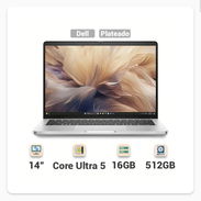 Laptop Dell Pro 14 Plus Copilot+ 14" WUXGA Core Ultra 5 236V 16GB 512GB SSD (PB14250 / 2YM1D) Plata 🔶 $920 - Img 57308036