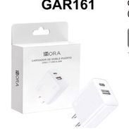CARGADOR DE PARED 2 PUERTOS 20 W (USB A + USB C) MODELO GAT162. - Img 50837338