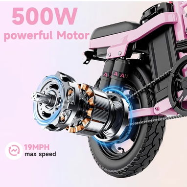 Bicicleta eléctrica plegable 🍃 - 5/5