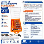 Juego de Destornillador de Precisión 32 en 1 Jianxiang Tools - Img 56791132