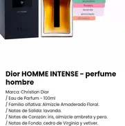 Dior HOMME INTENSE - perfume de hombre. Original sellado - Img 49027703