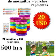 Manillas repelentes de mosquito + parches repelentes - Img 56912720