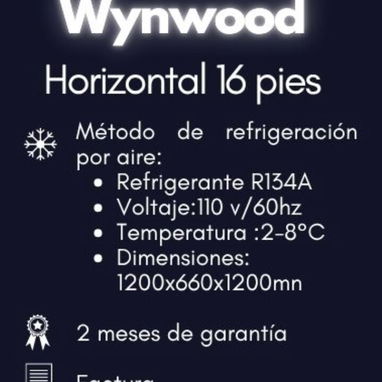 Nevera exhibidora vertical Wynwood de 16 pies…TRANSPORTE POR COSTO ADICIONAL - Img 123324907