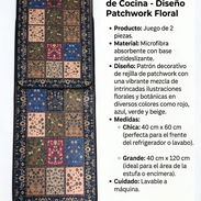 Alfombras de cocina Set de 2 piezas - Img 55895006