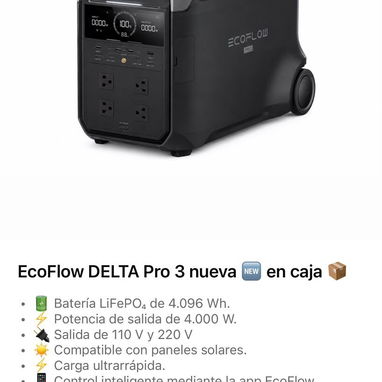 🔋 Adquiere un EcoFlow  que respalde la ⚡Energia q tu necesitas 🚨 - 5/5
