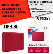 Disco Duro Externo 4TB Toshiba Canvio Advance "Nuevo Sellado" - Img 48875388