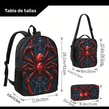 Set de mochila de spiderman - Img 122827007